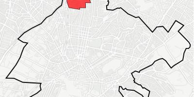 Karte von patisia-Athen